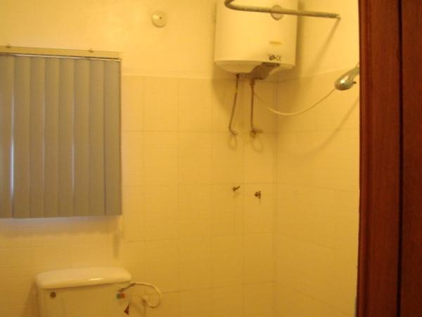 Private ward with water heater